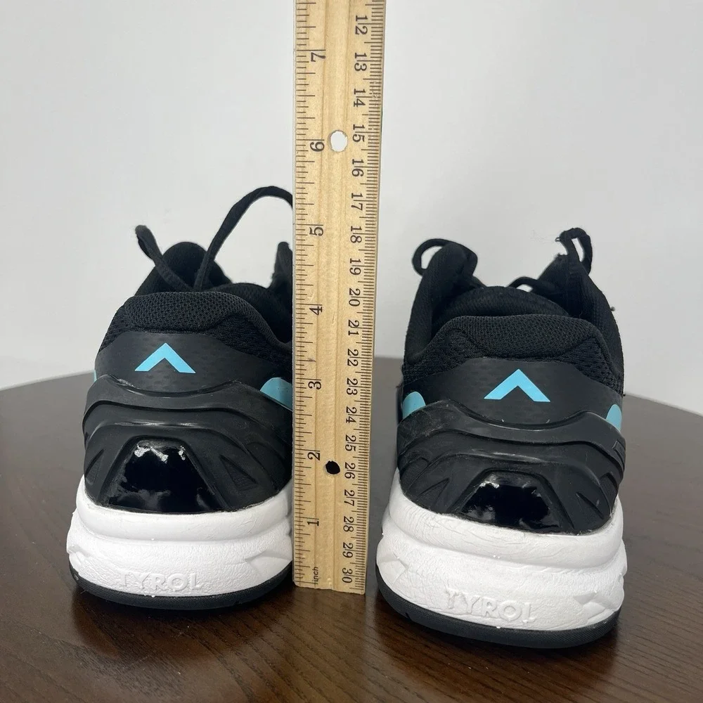 Tyrol Striker Pro V Shoes Women's 10 Black Teal Trainers Athletic Sneakers 0200V